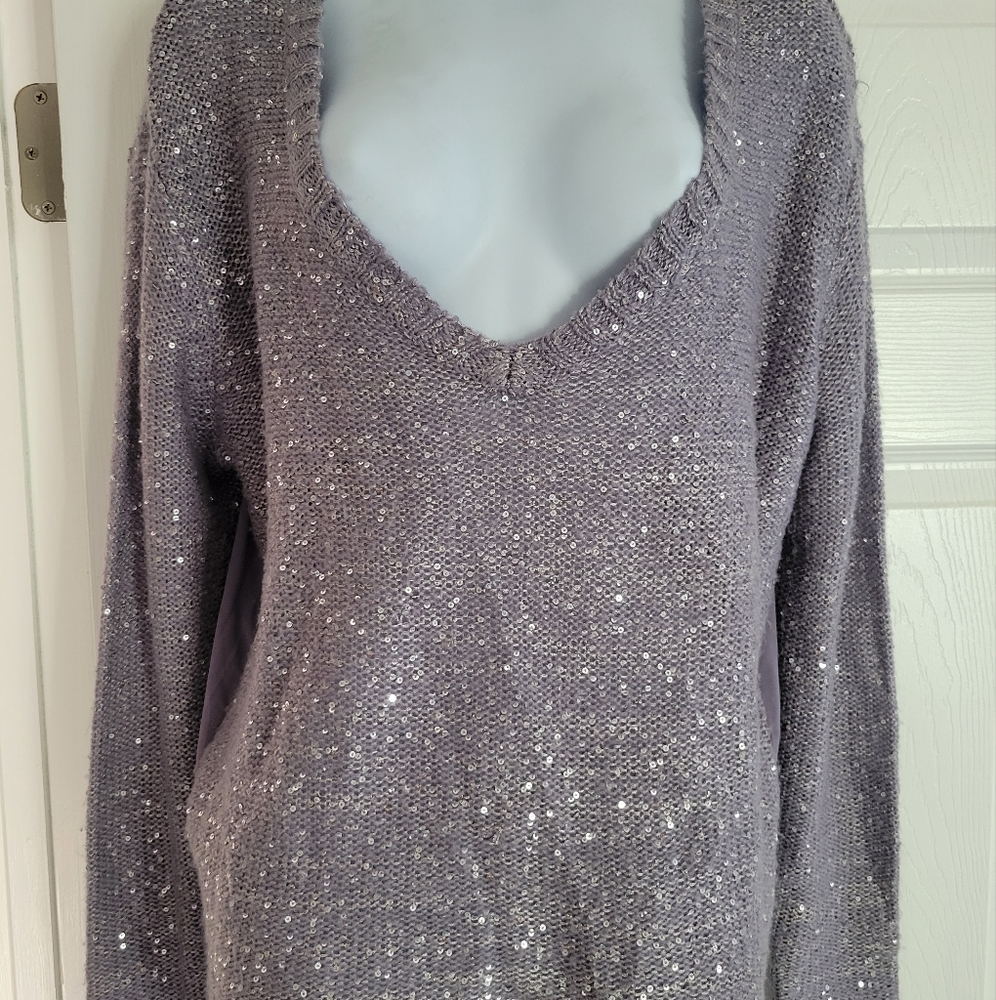 Sequin sweater